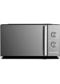 Grunkel Mikrowelle mit Grill MWG-20ESPEJO 800 W 20 L Schwarz, Mikrowelle, Schwarz