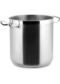 Lacor Eco Chef Kochtopf hoch ohne Deckel D40cm H40cm 50lt, Pfanne + Kochtopf, Silber