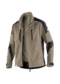 KÜBLER Kübler, Arbeitsjacke, Activiq Jacke Sandbraun/Schwarz 3XL (3XL)