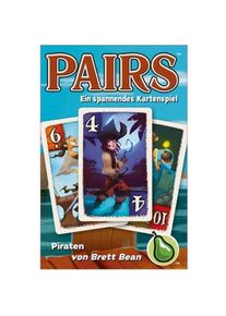 Truant TS104 - PAIRS - Piraten, Kartenspiel, 2-8 Spieler, ab 8 Jahren (DE-Ausgabe) (Deutsch)