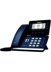 Yealink SIP-T53W - SIP-T53W - IP-Telefon mit einstellbaren 3,7 Zoll LCD-Display, Telefon, Schwarz