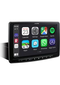 Alpine, Fahrzeug Navigation, INE-F904D NavigationAuto -Radio Apple CarPlay Android Auto AutonavigationDVD Auto Tupfen (9")