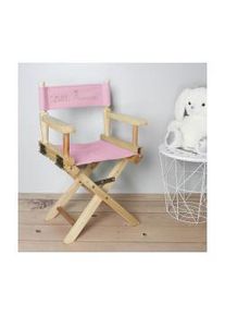 Home Deco Kids, Kinderstuhl + Kindertisch, direktorstuhl kind rosa (Kindersessel)