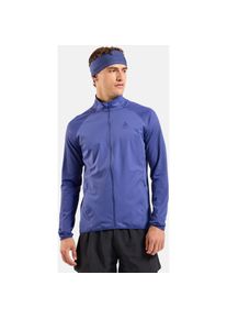 Odlo, Herren, Laufjacke, Zeroweight Warm Hybrid-Laufjacke 2.0 (XXL), Blau, XXL