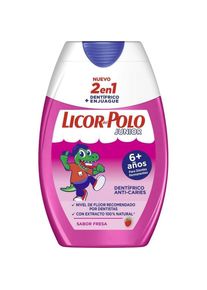Licor Del Polo, Zahnpasta, 2-in-1 Junior Strawberry Flavored Toothpaste 75ml (75 ml)