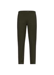 Odlo, Herren, Outdoorhose, Ascent Light Pants Zip-Off (50), Grün
