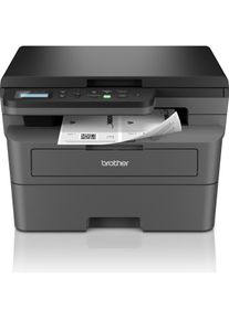 Brother DCP-L2627DW (Laser, Schwarz-Weiss), Drucker, Grau