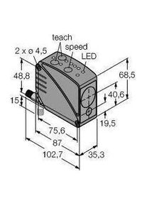 Turck, Bewegungsmelder, Opto-Sensor (5 m)