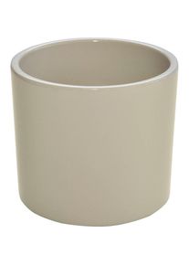 Domoletti, Blumentopf, Ceramic pot, WALEC STRUCTUR, &Oslash; 13 cm, beige