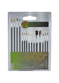 Winsor & Newton Winsor & Newton, Pinsel, Penselst i blister 15ass.