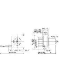Turck Seilzuggeber, Messtechnik