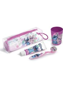 Disney, Handzahnbürste, Lorenay Stitch Neceser Dent+Cepillo+Vaso (4 x)