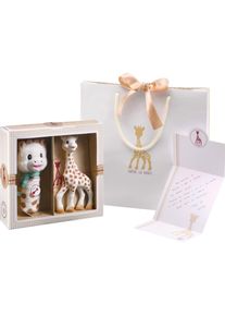 Sophie la Girafe, Babyrassel, Geschenkset Spielfigur und Rassel