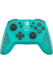HORI Nintendo Switch Wireless HORIPAD (Teal) - Officially Licensed By Nintendo - Nintendo Switch (Switch), Gaming Controller, Blau