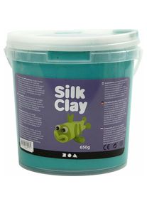 Creativ Company Modelliermasse Silk Clay 650 g, Gr&uuml;n