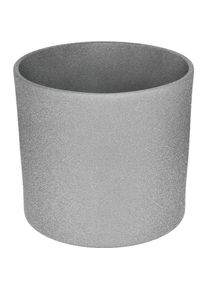 Domoletti, Blumentopf, Ceramic pot, WALEC STRUCTUR, Ø 32 cm, grey