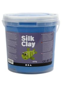 Creativ Company Modelliermasse Silk Clay 650 g, Blau