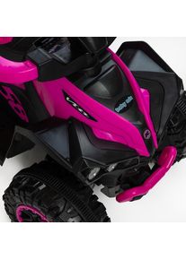 IVF Hartmann, Babywippe, Baby Mix Mega Baby Reflektor mit Führungsstange rot