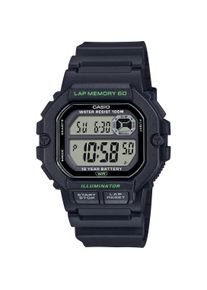 Casio, Armbanduhr, Herrenuhr ILLUMINATOR Schwarz (Ø 44,5 mm), Schwarz, (Sportuhr, 44.50 mm)