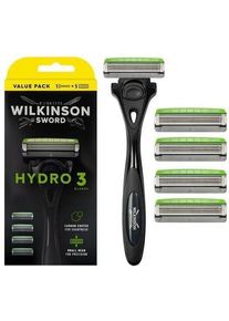 Wilkinson, Nassrasierer, Hydro 3 Hautschutz für Männer Schwarz Sonderedition