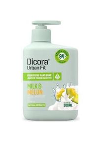 DECORA, Handseife, Dicora Urban Fit Handseife Vitamin A Milch & Melone 500ml (Fl&uuml;ssigseife, 500 ml)