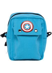 Arditex, Handtasche, Schultertasche Captain America 12.5 x 17 x 7 cm, Blau