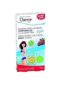 Daen, Wachs + Enthaarungscreme, Aqua Wax Up Body Strips
