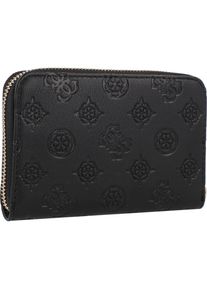 Guess, Damen, Portemonnaie, Geldbörse GERTY, Schwarz