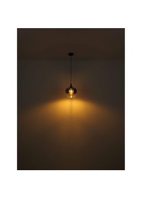 Globo, Pendelleuchte, H&auml;ngeleuchte Maxy schwarz matt 3xE27 (E27)