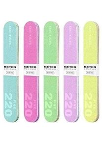 better Beter, Nagelpflegegerät, 4 Fibreglass Files, 180/220 Grain