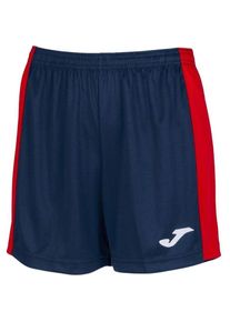 Joma, Damen, Shorts, Shorts für Damen Sport Maxi Rot Marineblau, Rot, (XL)