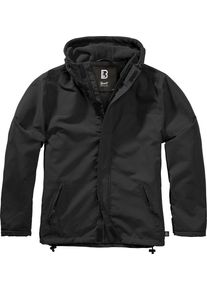 Brandit Windbreaker Frontzip, textieljas , kleur: zwart , maat: L