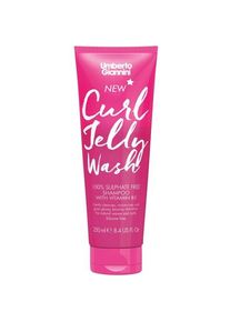 Umberto Giannini Peinado de rizos Curl Jelly Wash Champús cabello rizado Unisex 250 ml