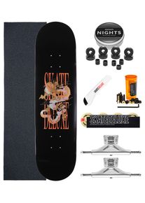 skatedeluxe Dragon Short Premium Komplett 8" Skateboard-Kit black