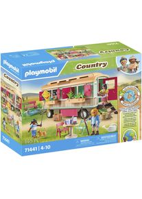 Playmobil Konstruktions-Spielset »Gemütliches Bauwagencafé (71441), Country« teilweise aus recyceltem Material; Made in Germany in bunt