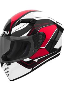Airoh Connor Dunk, full face helmet , color: Black/White/Red , size: L