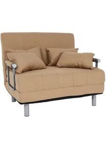 MCW Schlafsessel Cremeweiß , Weiß , Textil , 105x80x186 cm , Wohnzimmer, Sofas & Couches, Schlafsofas, Schlafsessel