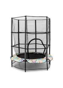 Klarfit Rocketkid, trambulin, &Oslash;140cm, biztons&aacute;gi h&aacute;l&oacute;, bungee felf&uuml;ggeszt&eacute;s, 3 &eacute;ves kort&oacute;l