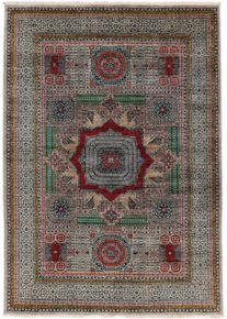 Mamluk Alcatifa 210x300 (Paquistão) Atado À Mão