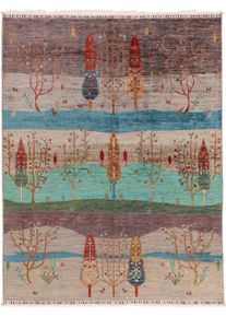 Samarkand Alcatifa 200 x 160 (Paquistão) Atado À Mão