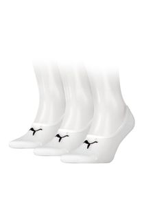 Puma , Damen , Füßlinge »FOOTIE 3P« 3 Paar, 3 Stk. tlg. NoShow Socks, atmungsaktiv, elastisches Bündchen , white , 35-38 , 35-38 , Footie von Puma