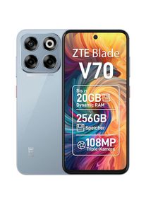 ZTE , Smartphone »Blade V70« stardust gray , stardust gray , LTE, NFC, WLAN, Bluetooth