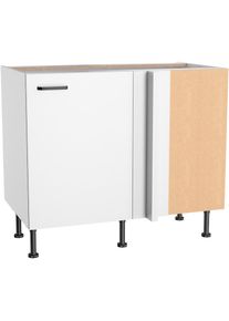 KOCHSTATION , Unterschrank »KS-Paula« , weiß matt/weiß , weiß