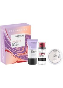 Catrice , Jugendliche , Make-up Set »The Matte Face Pro Set« mit drei Produktvariationen , beige , Set mit mattierendem Puder, Primer & Fixing Spray