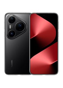 Huawei, Smartphone &raquo;Pura 80 Pro&laquo; Schwarz, Schwarz, Interner Speicher von 512 GB und 12 GB RAM