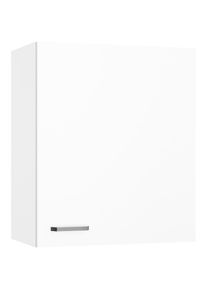KOCHSTATION , Hängeschrank »KS-Paula« 60 cm breit, 70 cm hoch, mit 1 Tür, 2 Einlegeböden , weiß matt/weiß , weiß