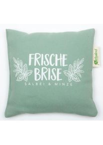 Herbalind , Kräuterkissen »5052 Kräuterkissen FRISCHE BRISE« , grün/weiß