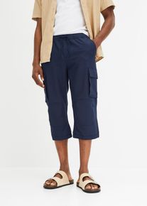 3/4 outdoor broek regular fit - blauw - maat 58 - bonprix