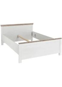 Mid.you Bett , Pinienfarben, Hellbraun , Holzwerkstoff , 140x200 cm , in verschiedenen Größen erhältlich , Schlafzimmer, Komplette Schlafzimmer und Serien, Schlafzimmerserien