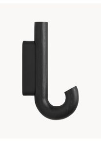 Gejst Oak Wood Wall Hook Umbrella, in Various Sizes Black Wood, Solid wood B 6 x H 13 cm